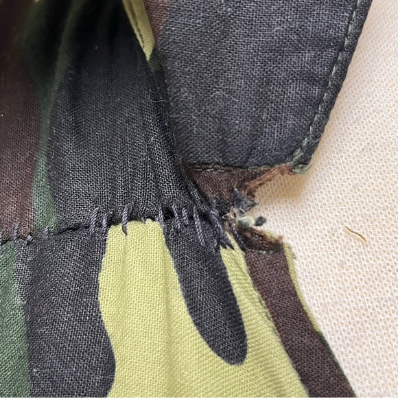 Kara Chic Camo print wrap around cotton dress - Picture 12 of 13